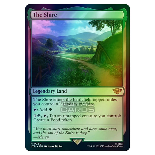 Magic The Gathering - The Lord of the Rings - Tales of Middle-Earth - The Shire - 0260 (Foil)