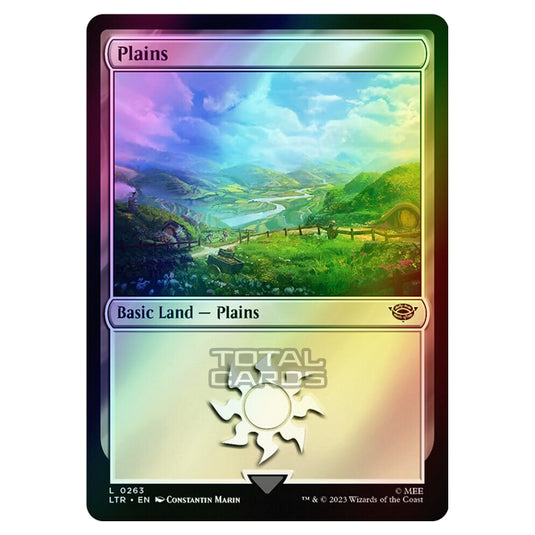 Magic The Gathering - The Lord of the Rings - Tales of Middle-Earth - Plains - 0263 (Foil)