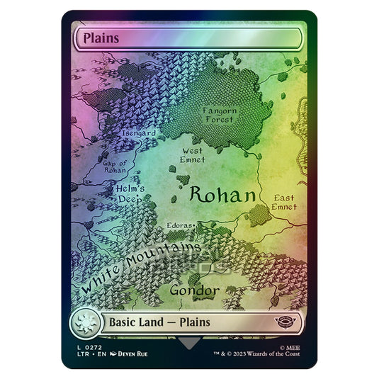 Magic The Gathering - The Lord of the Rings - Tales of Middle-Earth - Plains - 0272 (Foil)