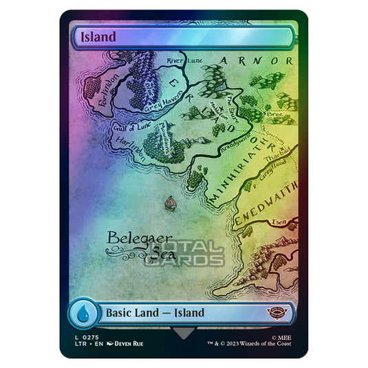 Magic The Gathering - The Lord of the Rings - Tales of Middle-Earth - Island - 0275 (Foil)