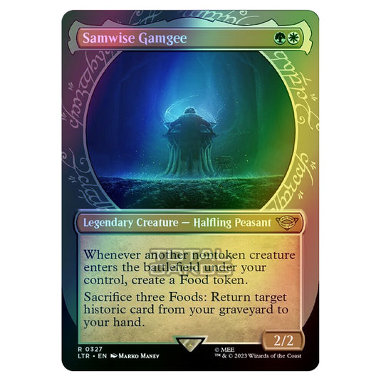 Magic The Gathering - The Lord of the Rings - Tales of Middle-Earth - Samwise Gamgee (Showcase Card)  - 0327 (Foil)