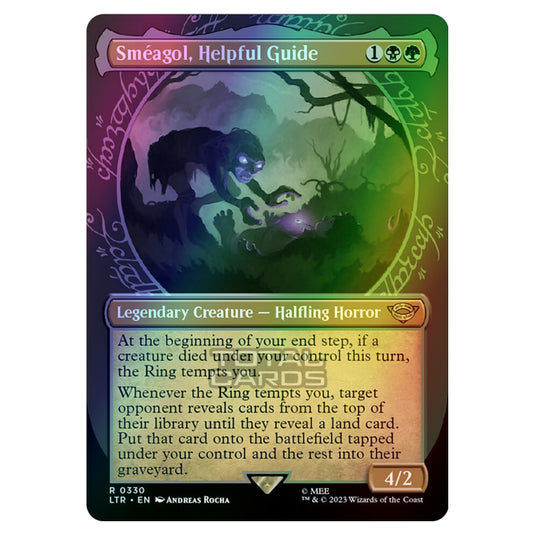 Magic The Gathering - The Lord of the Rings - Tales of Middle-Earth - Sméagol, Helpful Guide (Showcase Card)  - 0330 (Foil)