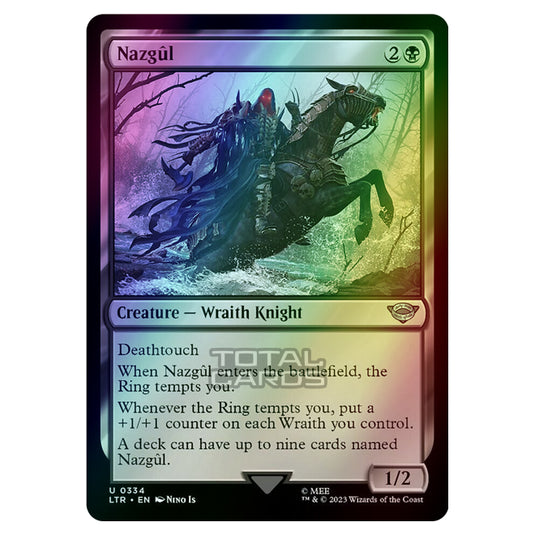 Magic The Gathering - The Lord of the Rings - Tales of Middle-Earth - Nazgûl - 0334 (Foil)