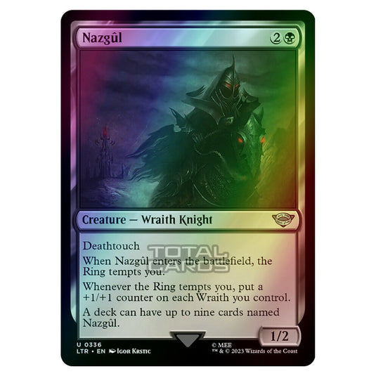 Magic The Gathering - The Lord of the Rings - Tales of Middle-Earth - Nazgûl - 0336 (Foil)