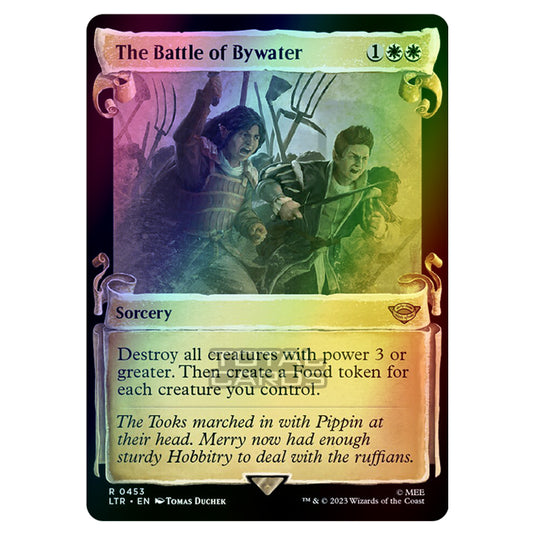 Magic The Gathering - The Lord of the Rings - Tales of Middle-Earth - The Battle of Bywater (Extended Art Card)  - 0453 (Foil)