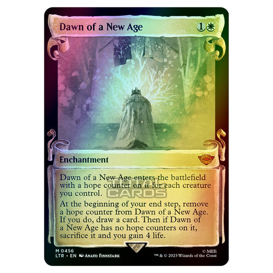 Magic The Gathering - The Lord of the Rings - Tales of Middle-Earth - Dawn of a New Age (Extended Art Card)  - 0456 (Foil)