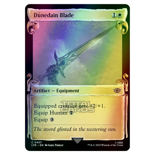 Magic The Gathering - The Lord of the Rings - Tales of Middle-Earth - Dúnedain Blade (Extended Art Card)  - 0457 (Foil)