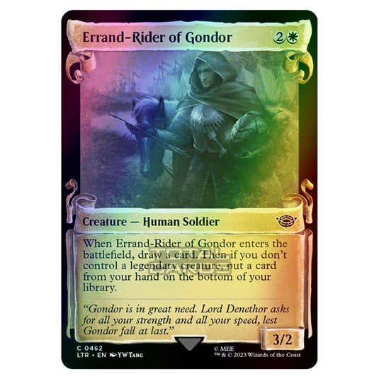 Magic The Gathering - The Lord of the Rings - Tales of Middle-Earth - Errand-Rider of Gondor - 0462 (Foil)