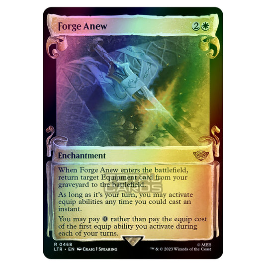 Magic The Gathering - The Lord of the Rings - Tales of Middle-Earth - Forge Anew - 0468 (Foil)