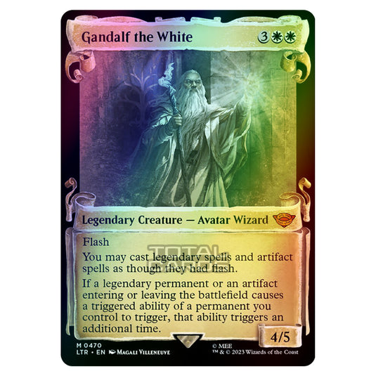 Magic The Gathering - The Lord of the Rings - Tales of Middle-Earth - Gandalf the White - 0470 (Foil)