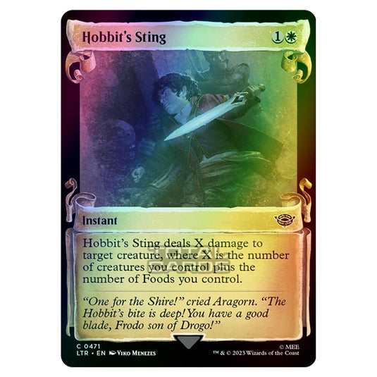 Magic The Gathering - The Lord of the Rings - Tales of Middle-Earth - Hobbit's Sting - 0471 (Foil)