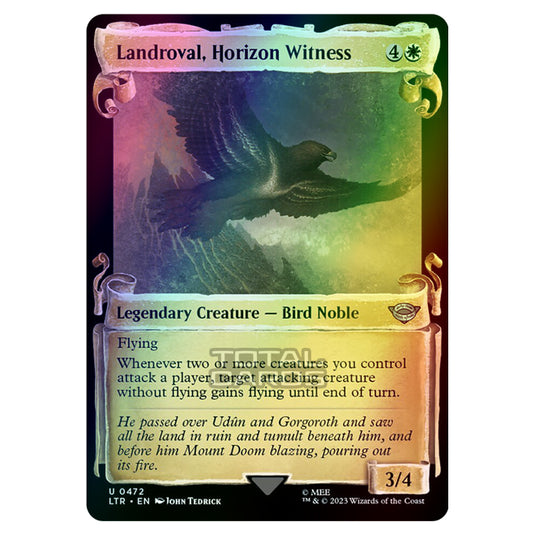 Magic The Gathering - The Lord of the Rings - Tales of Middle-Earth - Landroval, Horizon Witness - 0472 (Foil)