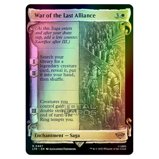 Magic The Gathering - The Lord of the Rings - Tales of Middle-Earth - War of the Last Alliance - 0487 (Foil)