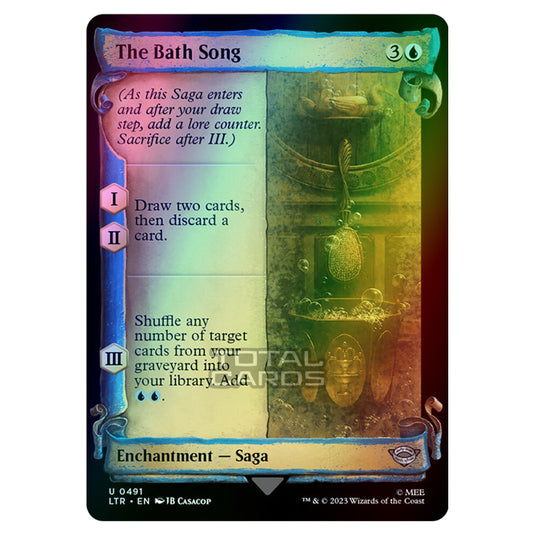 Magic The Gathering - The Lord of the Rings - Tales of Middle-Earth - The Bath Song - 0491 (Foil)