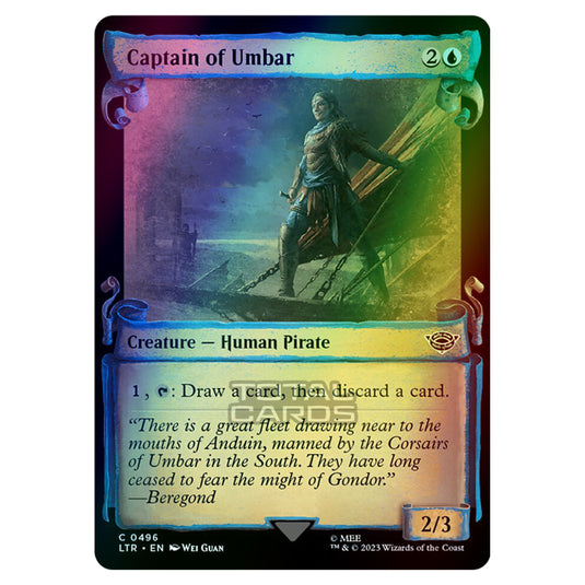 Magic The Gathering - The Lord of the Rings - Tales of Middle-Earth - Captain of Umbar - 0496 (Foil)