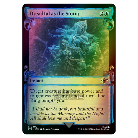 Magic The Gathering - The Lord of the Rings - Tales of Middle-Earth - Dreadful as the Storm - 0499 (Foil)