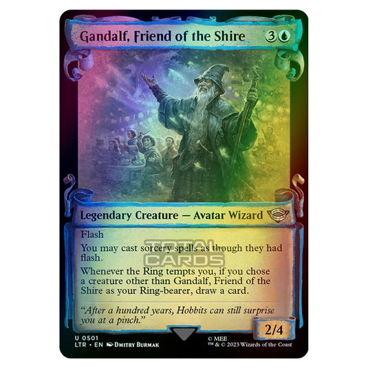 Magic The Gathering - The Lord of the Rings - Tales of Middle-Earth - Gandalf, Friend of the Shire - 0501 (Foil)