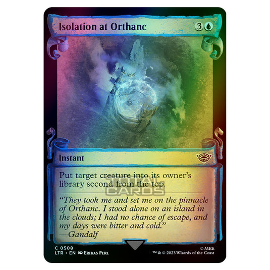 Magic The Gathering - The Lord of the Rings - Tales of Middle-Earth - Isolation at Orthanc - 0508 (Foil)