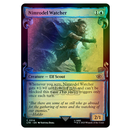 Magic The Gathering - The Lord of the Rings - Tales of Middle-Earth - Nimrodel Watcher - 0514 (Foil)