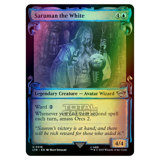 Magic The Gathering - The Lord of the Rings - Tales of Middle-Earth - Saruman the White - 0518 (Foil)