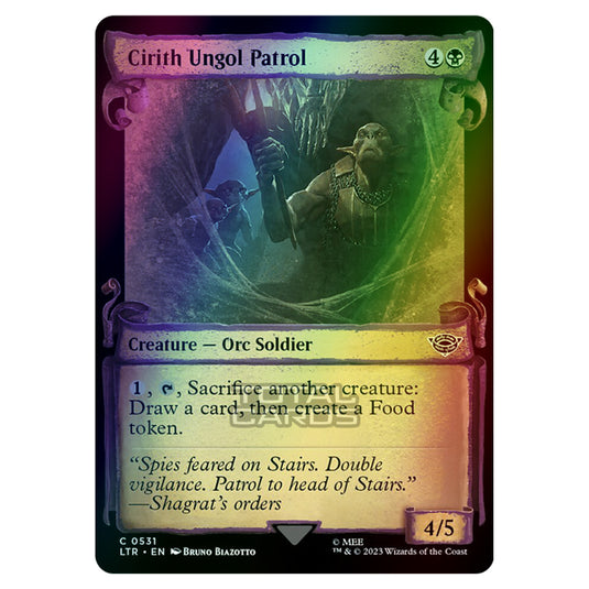 Magic The Gathering - The Lord of the Rings - Tales of Middle-Earth - Cirith Ungol Patrol - 0531 (Foil)