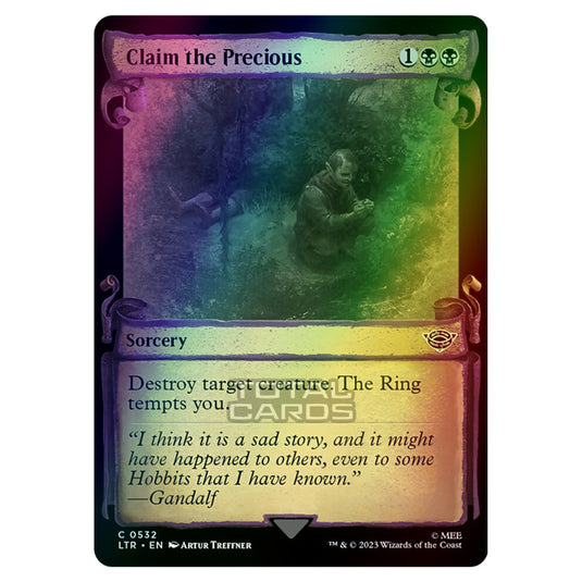 Magic The Gathering - The Lord of the Rings - Tales of Middle-Earth - Claim the Precious - 0532 (Foil)