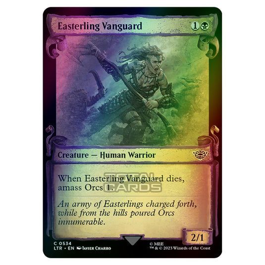 Magic The Gathering - The Lord of the Rings - Tales of Middle-Earth - Easterling Vanguard - 0534 (Foil)