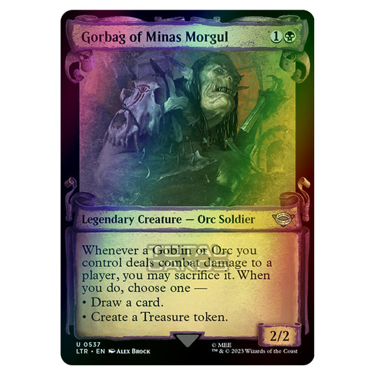 Magic The Gathering - The Lord of the Rings - Tales of Middle-Earth - Gorbag of Minas Morgul - 0537 (Foil)