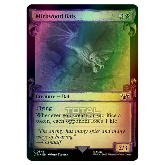 Magic The Gathering - The Lord of the Rings - Tales of Middle-Earth - Mirkwood Bats - 0546 (Foil)