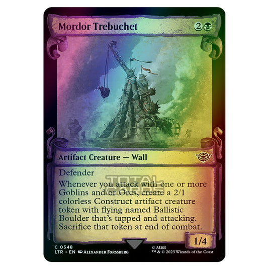 Magic The Gathering - The Lord of the Rings - Tales of Middle-Earth - Mordor Trebuchet - 0548 (Foil)