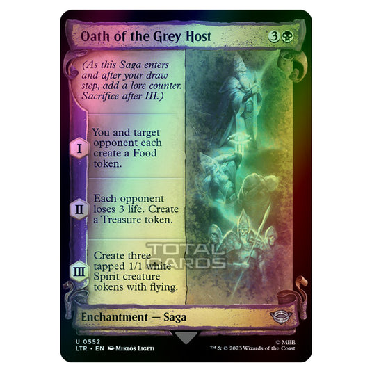 Magic The Gathering - The Lord of the Rings - Tales of Middle-Earth - Oath of the Grey Host - 0552 (Foil)