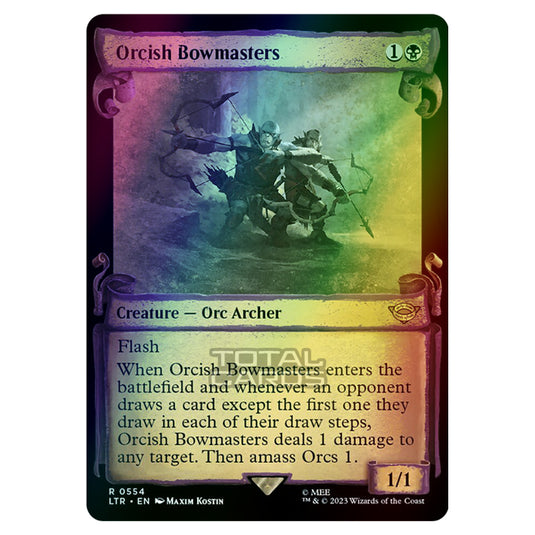 Magic The Gathering - The Lord of the Rings - Tales of Middle-Earth - Orcish Bowmasters - 0554 (Foil)