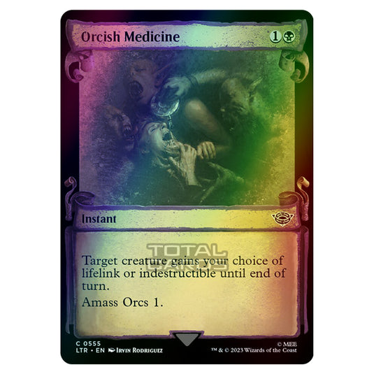 Magic The Gathering - The Lord of the Rings - Tales of Middle-Earth - Orcish Medicine - 0555 (Foil)