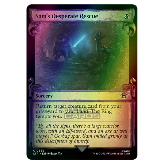 Magic The Gathering - The Lord of the Rings - Tales of Middle-Earth - Sam's Desperate Rescue - 0556 (Foil)