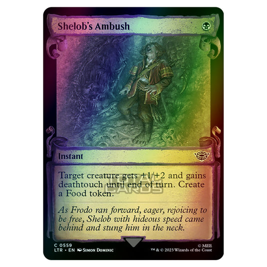 Magic The Gathering - The Lord of the Rings - Tales of Middle-Earth - Shelob's Ambush - 0559 (Foil)