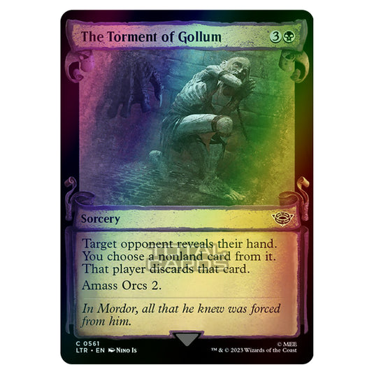 Magic The Gathering - The Lord of the Rings - Tales of Middle-Earth - The Torment of Gollum - 0561 (Foil)