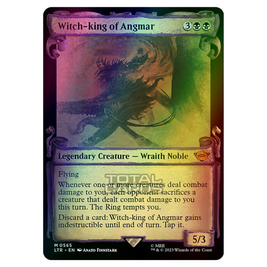 Magic The Gathering - The Lord of the Rings - Tales of Middle-Earth - Witch-king of Angmar - 0565 (Foil)