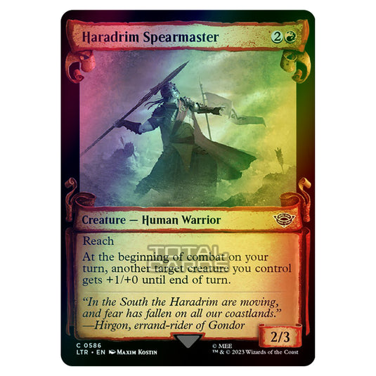 Magic The Gathering - The Lord of the Rings - Tales of Middle-Earth - Haradrim Spearmaster - 0586 (Foil)