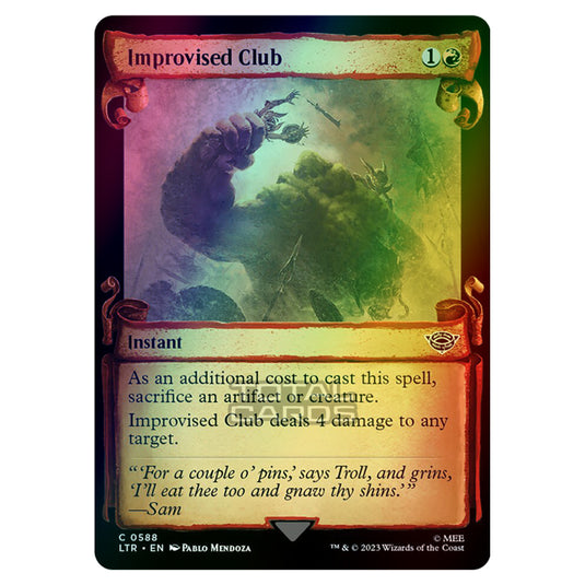 Magic The Gathering - The Lord of the Rings - Tales of Middle-Earth - Improvised Club - 0588 (Foil)