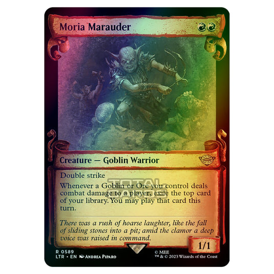 Magic The Gathering - The Lord of the Rings - Tales of Middle-Earth - Moria Marauder - 0589 (Foil)