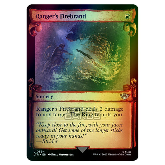 Magic The Gathering - The Lord of the Rings - Tales of Middle-Earth - Ranger's Firebrand - 0594 (Foil)