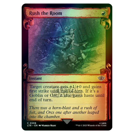 Magic The Gathering - The Lord of the Rings - Tales of Middle-Earth - Rush the Room - 0598 (Foil)