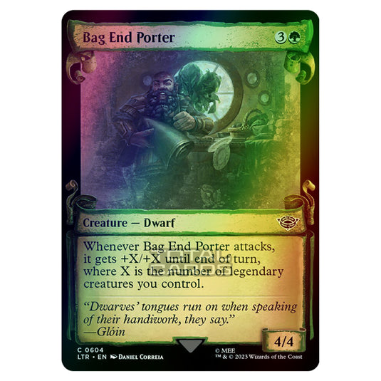 Magic The Gathering - The Lord of the Rings - Tales of Middle-Earth - Bag End Porter - 0604 (Foil)