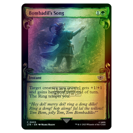 Magic The Gathering - The Lord of the Rings - Tales of Middle-Earth - Bombadil's Song - 0605 (Foil)