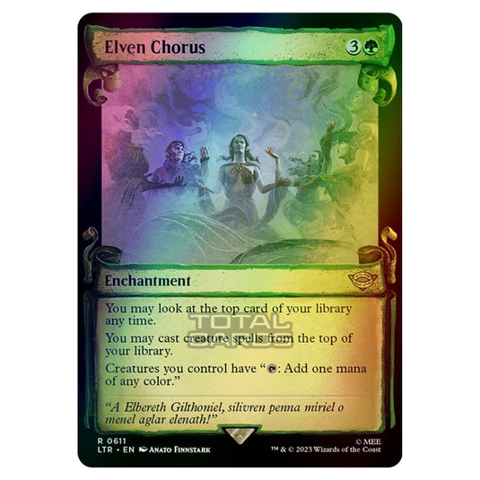 Magic The Gathering - The Lord of the Rings - Tales of Middle-Earth - Elven Chorus - 0611 (Foil)