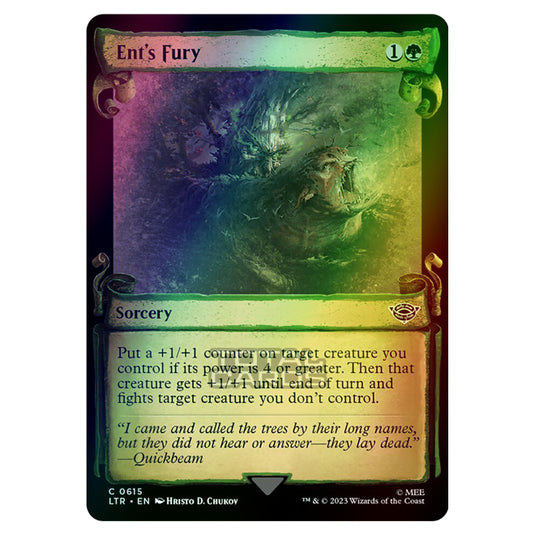 Magic The Gathering - The Lord of the Rings - Tales of Middle-Earth - Ent's Fury - 0615 (Foil)