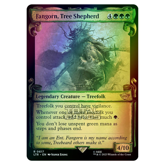 Magic The Gathering - The Lord of the Rings - Tales of Middle-Earth - Fangorn, Tree Shepherd - 0617 (Foil)