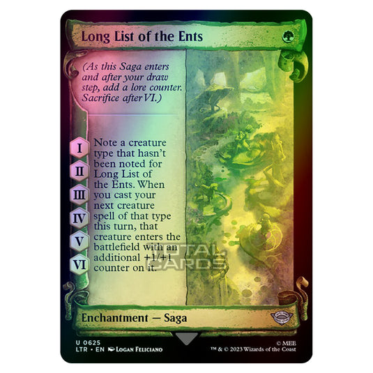 Magic The Gathering - The Lord of the Rings - Tales of Middle-Earth - Long List of the Ents - 0625 (Foil)