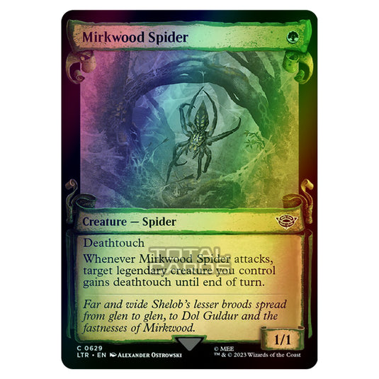 Magic The Gathering - The Lord of the Rings - Tales of Middle-Earth - Mirkwood Spider - 0629 (Foil)