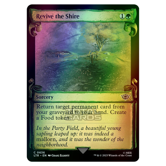 Magic The Gathering - The Lord of the Rings - Tales of Middle-Earth - Revive the Shire - 0636 (Foil)